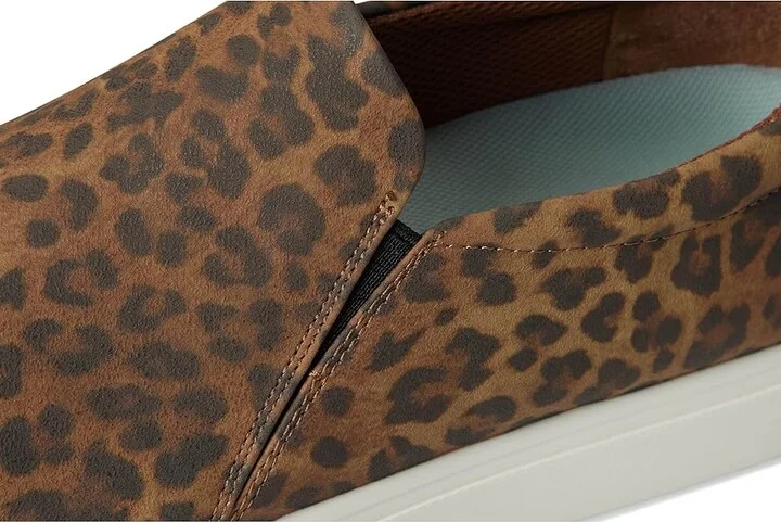 Dr. Scholl's Madison Cloud Loafer/Moc Women's Flat Shoes Leopard Leather : 6 W, Synthetic - Image 7