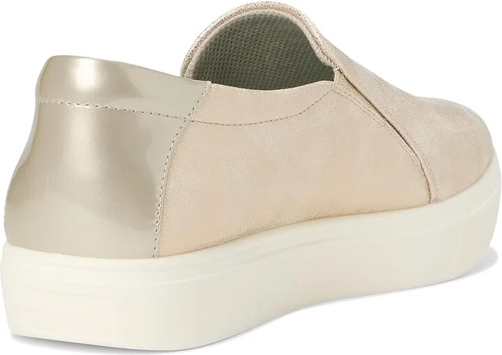 Dr. Scholl's Madison Cloud Loafer/Moc Women's Flat Shoes Light Gold Faux Leather : 6.5 M, Synthetic - Image 4