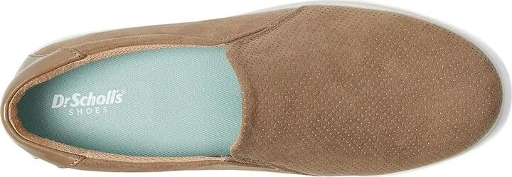 Dr. Scholl's Madison Cloud Loafer/Moc Women's Flat Shoes Mocha Taupe Microfiber : 8.5 W, Synthetic - Image 2