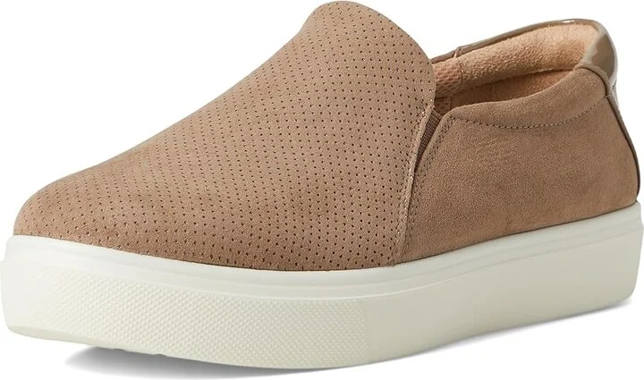 Dr. Scholl's Madison Cloud Loafer/Moc Women's Flat Shoes Mocha Taupe Microfiber : 8.5 W, Synthetic - Image 5