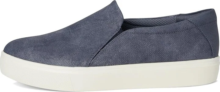 Dr. Scholl's Madison Cloud Loafer/Moc Women's Flat Shoes Oxide Blue Faux Leather : 8 M, Synthetic - Image 6