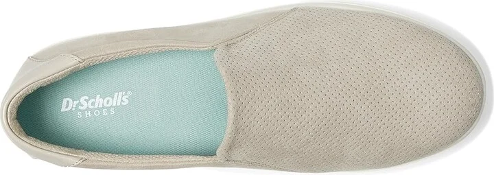 Dr. Scholl's Madison Cloud Loafer/Moc Women's Flat Shoes Oyster Microfiber : 9.5 W, Synthetic - Image 2