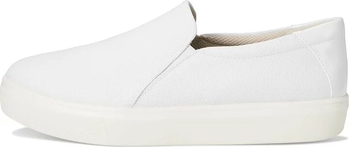 Dr. Scholl's Madison Cloud Loafer/Moc Women's Flat Shoes White Microfiber : 9 W, Synthetic - Image 6