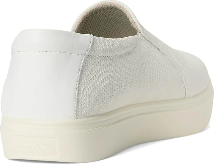 Dr. Scholl's Madison Cloud Loafer/Moc Women's Shoes White Faux Leather : 10 M, Canvas/Textile - Image 4