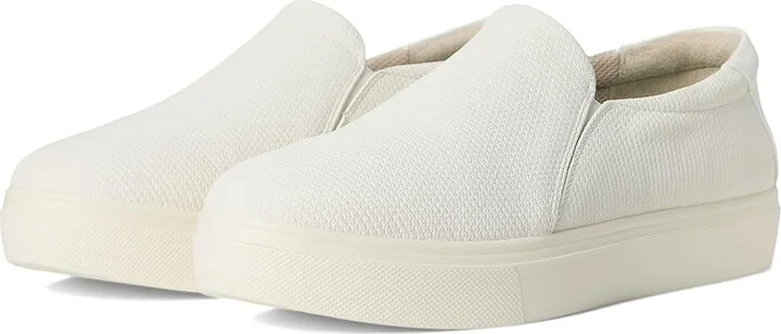 Dr. Scholl's Madison Cloud Loafer/Moc Women's Shoes White Faux Leather : 10 M, Canvas/Textile
