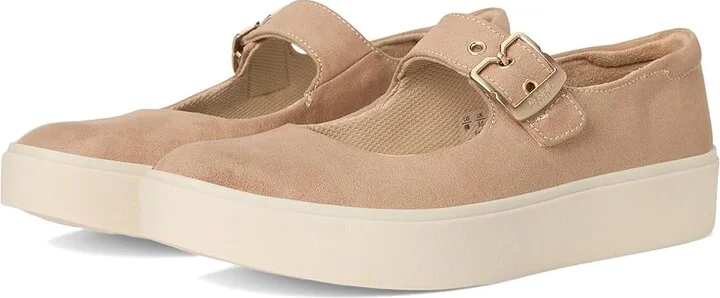 Dr. Scholl's Madison Jane Women's Shoes Sand Microfiber : 6.5 M, Leather