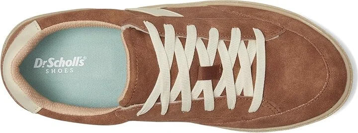 Dr. Scholl's Madison Lace Lace-Up Shoes Women's Shoes Dark Honey Brown : 8.5 M, Faux Leather - Image 2