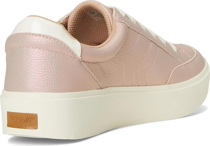 Dr. Scholl's Madison Lace Lace-Up Shoes Women's Shoes Soft Pink Metallic : 9.5 M, Faux Leather - Image 4