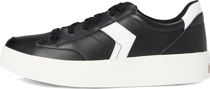Dr. Scholl's Madison Lace Lace-Up Women's Flat Shoes Black/White Smooth : 10 M, Synthetic - Image 6