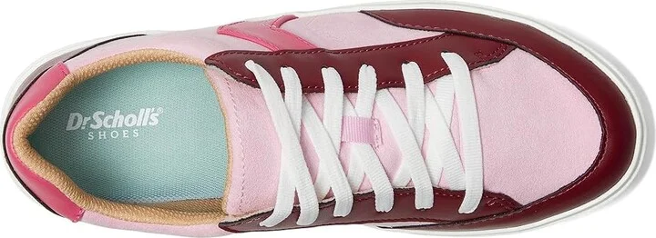 Dr. Scholl's Madison Lace Lace-Up Women's Flat Shoes Redpink : 9 M, Synthetic - Image 2