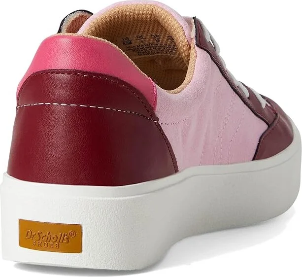 Dr. Scholl's Madison Lace Lace-Up Women's Flat Shoes Redpink : 9 M, Synthetic - Image 4