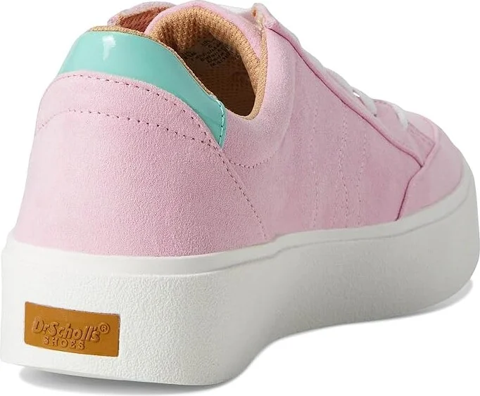 Dr. Scholl's Madison Lace Lace-Up Women's Flat Shoes Sweet Pink Fabric : 7.5 M, Synthetic - Image 4