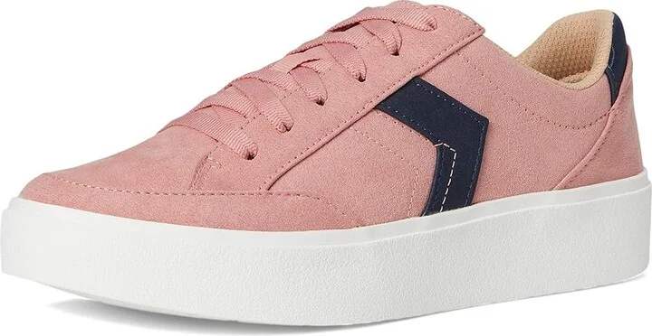 Dr. Scholl's Madison Lace Sneaker Oxford Women's Shoes Rose Pink Microfiber : 9 M, Leather - Image 5