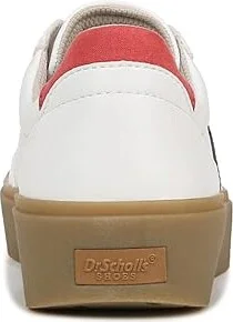 Dr. Scholl's Madison Lace Sneaker Oxford Women's Shoes White Nylon : 6.5 W, Leather - Image 4