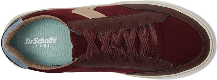 Dr. Scholl's Madison Lace Women's Shoes Cali Wine Microfiber : 11 M, Synthetic - Image 2
