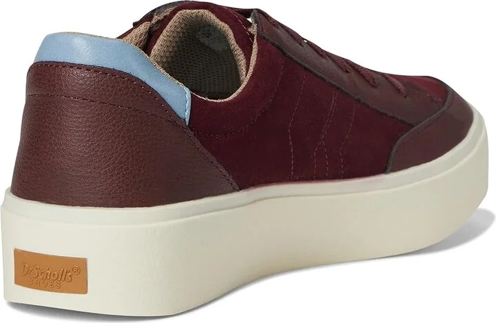 Dr. Scholl's Madison Lace Women's Shoes Cali Wine Microfiber : 11 M, Synthetic - Image 4