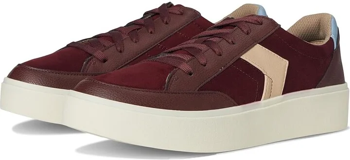 Dr. Scholl's Madison Lace Women's Shoes Cali Wine Microfiber : 11 M, Synthetic