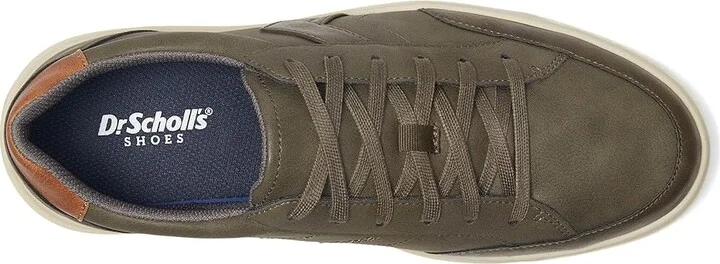 Dr. Scholl's Madison Men Lace-Up Shoes Men's Shoes Dark Olive : 8.5 M, Faux Leather - Image 2