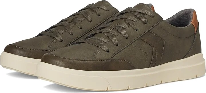 Dr. Scholl's Madison Men Lace-Up Shoes Men's Shoes Dark Olive : 8.5 M, Faux Leather