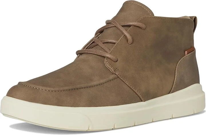 Dr. Scholl's Madison Men's Chukka Men's Boots Mocha Taupe Textured Nubuck : 12 M, Leather - Image 5
