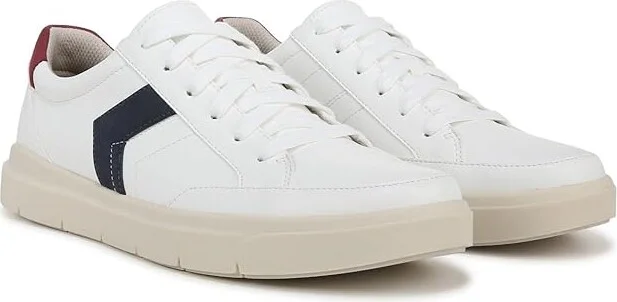 Dr. Scholl's Madison Men's Shoes White/Navy : 11.5 M, Leather