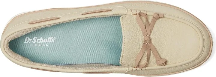 Dr. Scholl's Madison Sea Boats Women's Flat Shoes White Faux Leather : 11 M - Image 2