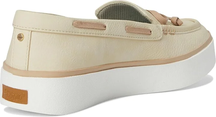 Dr. Scholl's Madison Sea Boats Women's Flat Shoes White Faux Leather : 11 M - Image 4