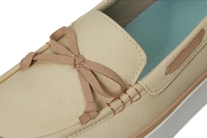 Dr. Scholl's Madison Sea Boats Women's Flat Shoes White Faux Leather : 11 M - Image 7