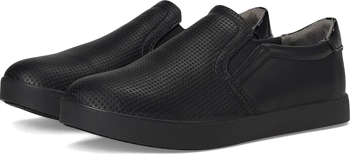 Dr. Scholl's Madison Slip Resistant Women's Shoes Black : 8 M, Leather