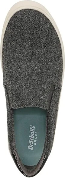 Dr. Scholl's Madison Up Slip-On Women's Shoes Charcoal Wool : 10 M - Image 2