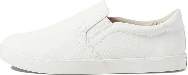 Dr. Scholl's Madison Women's Slip on Shoes White Snake : 10 M, Textile - Image 6