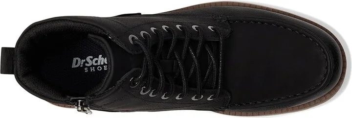 Dr. Scholl's Manchester Men's Boots Black Faux Leather : 11 M, Leather/Textile - Image 2