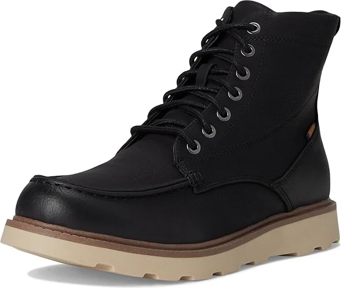 Dr. Scholl's Manchester Men's Boots Black Faux Leather : 11 M, Leather/Textile - Image 5