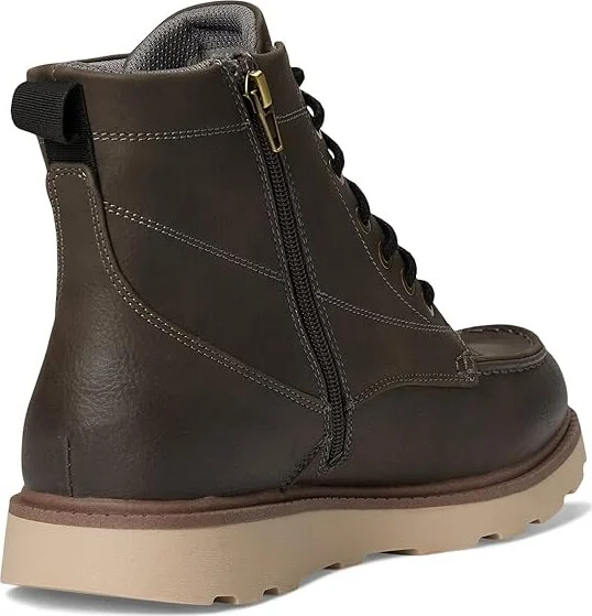 Dr. Scholl's Manchester Men's Boots Grey Faux Leather : 10.5 M, Leather/Textile - Image 4