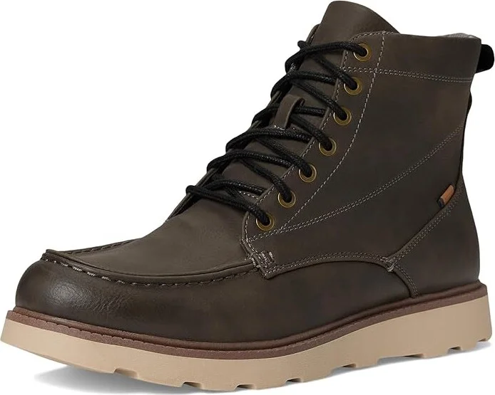 Dr. Scholl's Manchester Men's Boots Grey Faux Leather : 10.5 M, Leather/Textile - Image 5