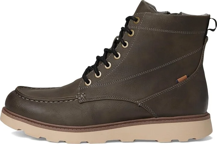 Dr. Scholl's Manchester Men's Boots Grey Faux Leather : 10.5 M, Leather/Textile - Image 6