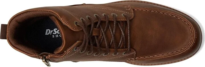 Dr. Scholl's Manchester Men's Boots Tan Faux Leather : 10 M, Leather/Textile - Image 2