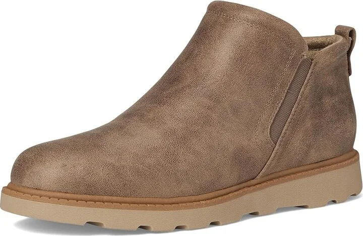 Dr. Scholl's Margo Booties Women's Boots Mocha Taupe Fabric : 10 M, Leather - Image 5