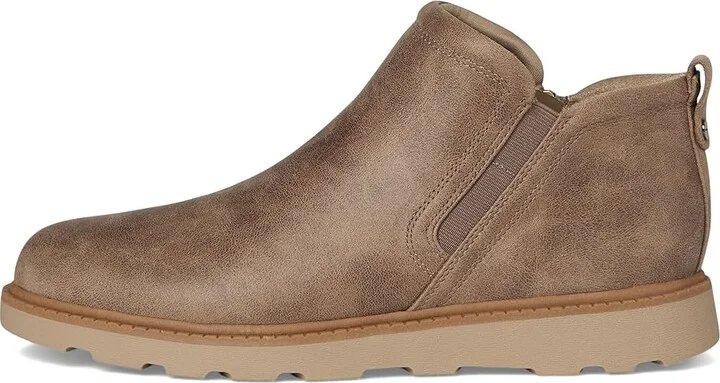 Dr. Scholl's Margo Booties Women's Boots Mocha Taupe Fabric : 10 M, Leather - Image 6