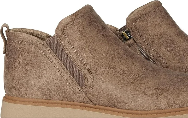 Dr. Scholl's Margo Booties Women's Boots Mocha Taupe Fabric : 10 M, Leather - Image 7