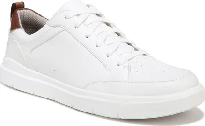 Dr. Scholl's Men's Catch Thrills Lace Up Sneaker White Smooth 8.5 M