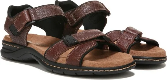 Dr. Scholl's Men's Gus Ankle Strap Sandal Briar Brown Smooth 12 M - Image 2