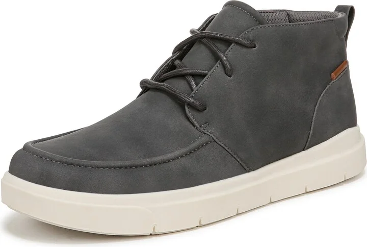 Dark Grey Textured Nubuck