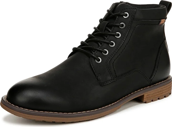 Black Faux Leather