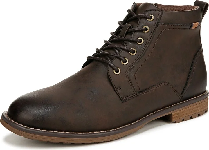 Dark Brown Faux Leather