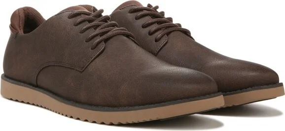 Dr. Scholl's Men's Sync Lace Up Oxford Brown/Brown 11 W - Image 2