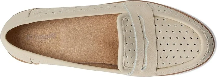 Dr. Scholl's Nice Day Breezy Women's Shoes Off-White Smooth : 6.5 M, Leather/Rubber - Image 2