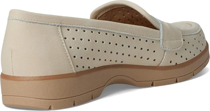Dr. Scholl's Nice Day Breezy Women's Shoes Off-White Smooth : 6.5 M, Leather/Rubber - Image 4