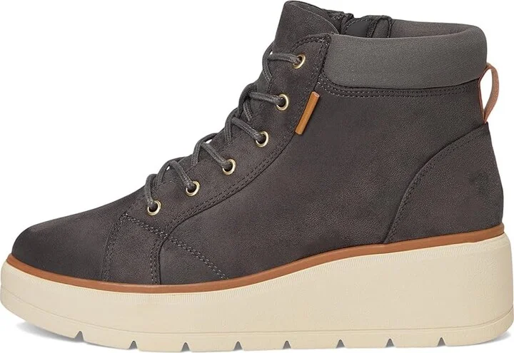 Dr. Scholl's Nice Day Max Alpine Lace-Up Short Boots Women's Boots Greystone : 10 M, Synthetic - Image 6