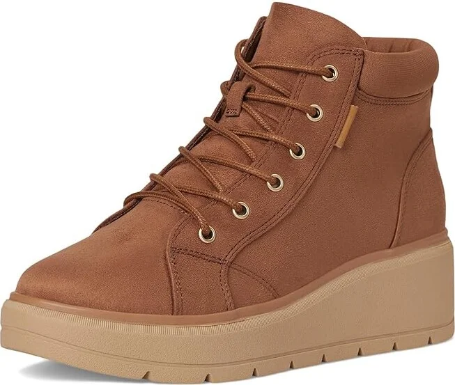 Dr. Scholl's Nice Day Max Alpine Lace-Up Short Boots Women's Boots Honey Brown : 8.5 M, Synthetic - Image 5